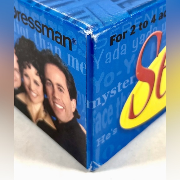 2009 SEINFELD Trivia Game. Pressman Board Game. 300 Cards, 600 Questions - Picture 4 of 9